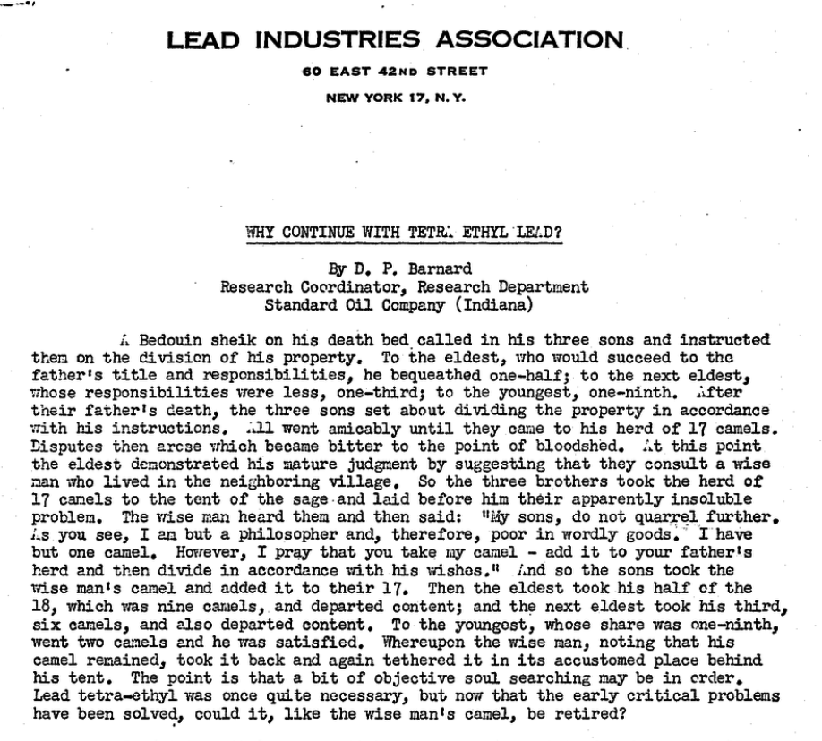Lead Industries Association